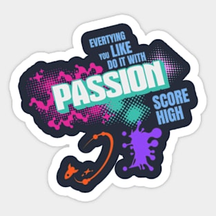 Video Passion High Score Sticker